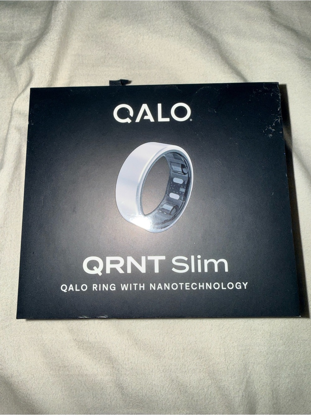 QALO QRNT Slim Smart Ring - Silver size 10